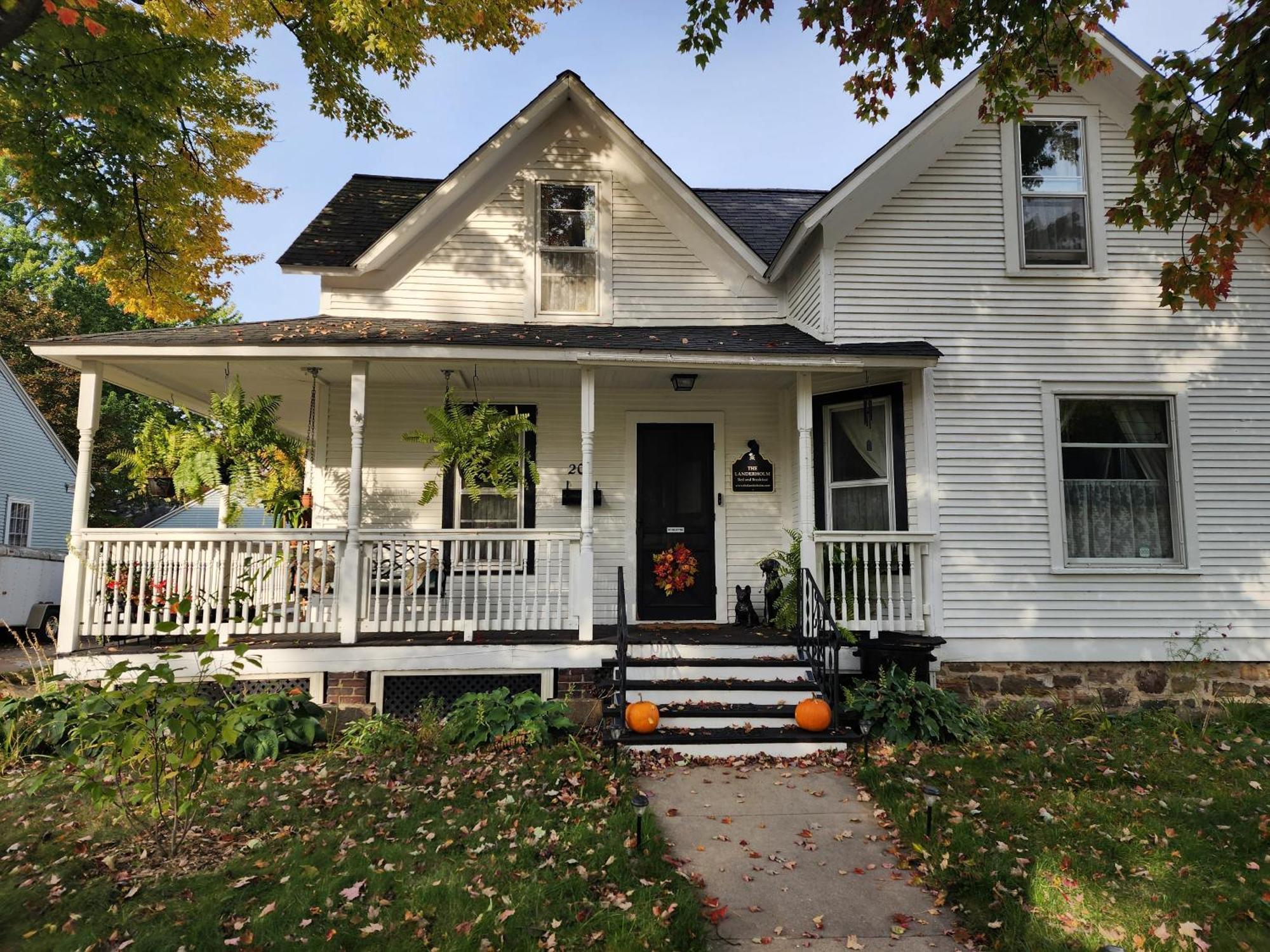 The Landerholm Bed And Breakfast Wisconsin Rapids Exterior foto